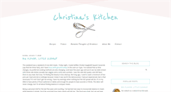 Desktop Screenshot of christinaskitchen.com