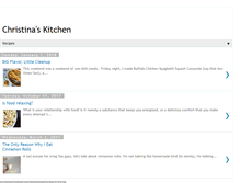 Tablet Screenshot of christinaskitchen.com